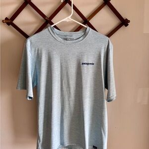 Patagonia Capilene Men's Sky Blue tee